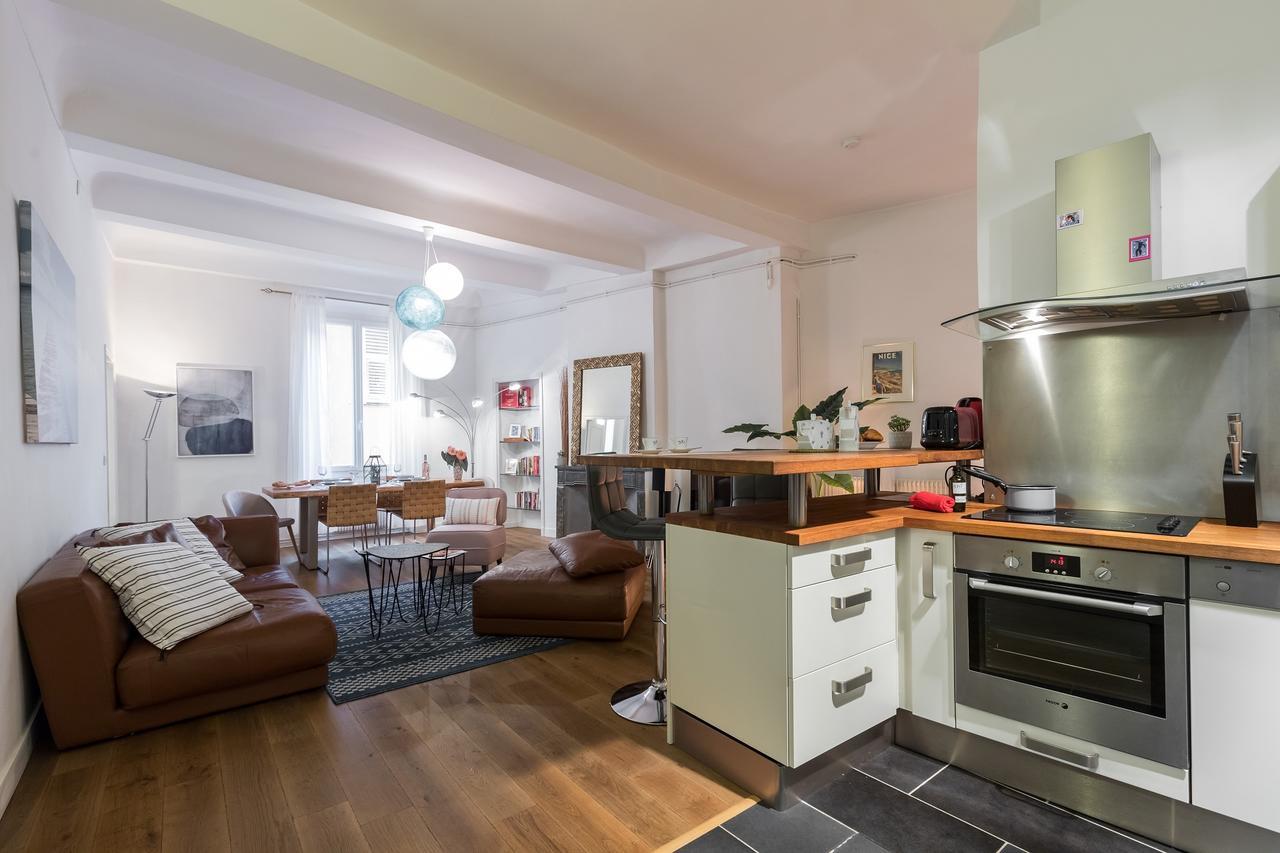 Pref 2 - F4 - Vaste Et Bourgeois ,3 Chambres, Ascenseur, Vx-Nice Exterior photo